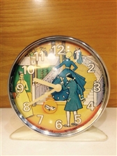Đồng hồ tranh động scotland dựa theo truyện cổ Grimm cô bé lọ lem - mã số MS713