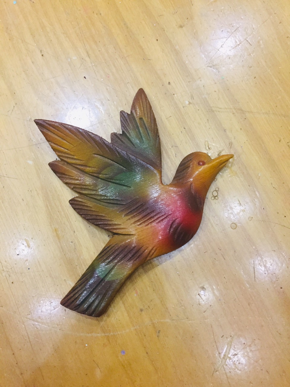Chim én sắc màu trang trí đồng hồ cuckoo - mã số MS975